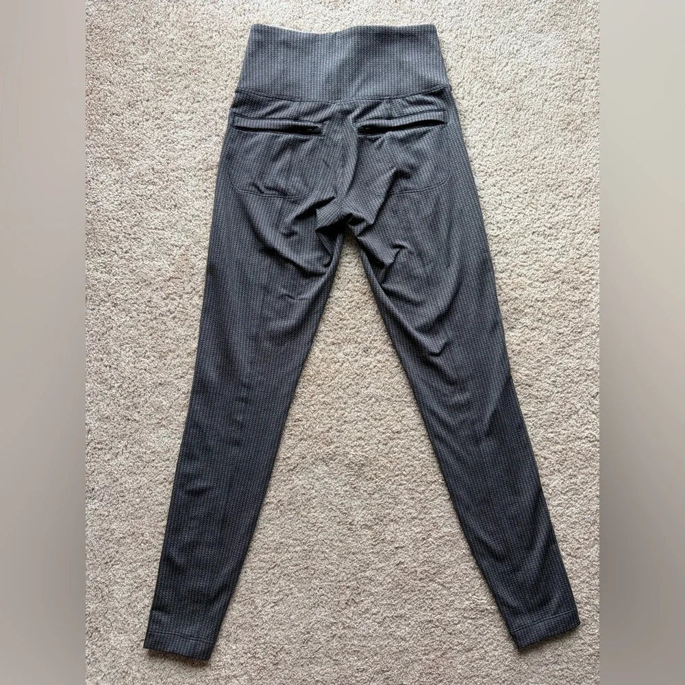 Athleta Delancey Houndstooth Brown Trouser Tight XXS